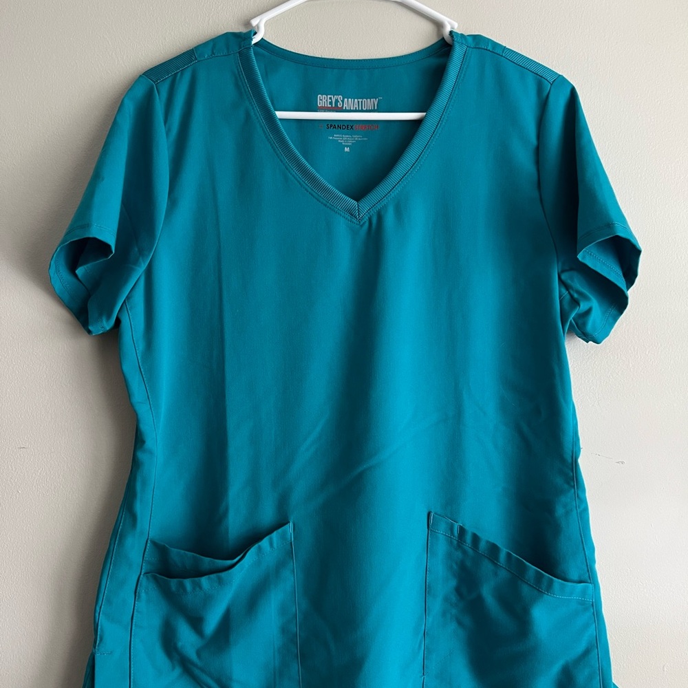 Grey's Anatomy Women's Teal Top scrubs